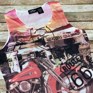 Harley-Davidson Route 66 Knit Tank Top